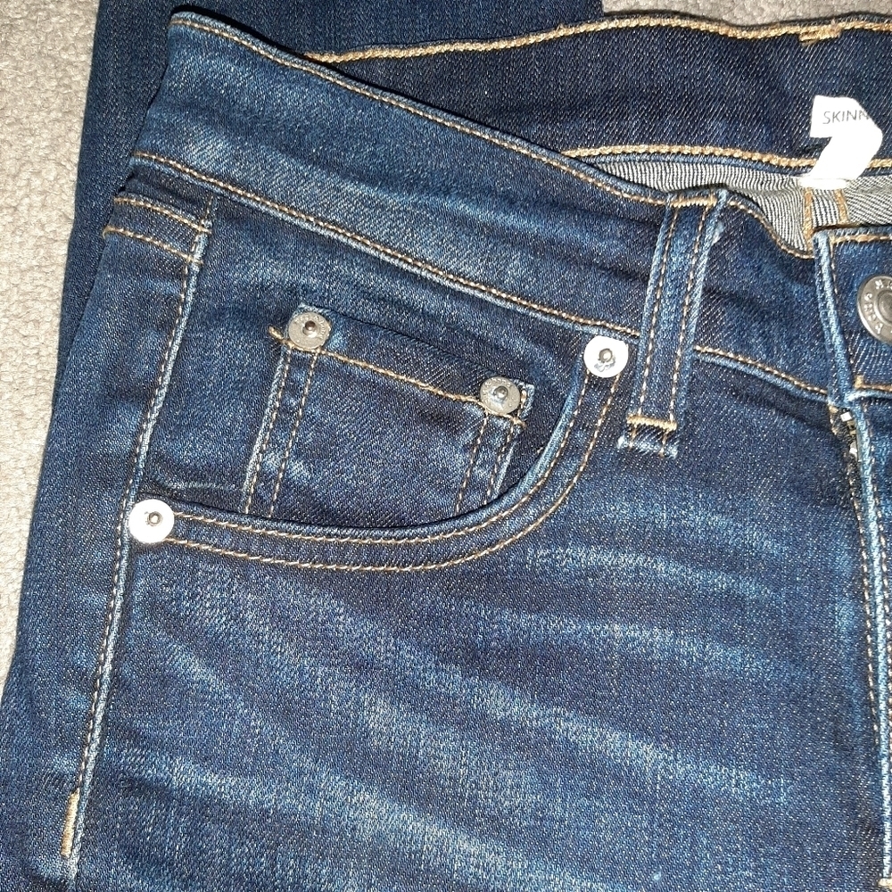 Rag & Bone Skinny Denim Jeans - Picture 2 of 9